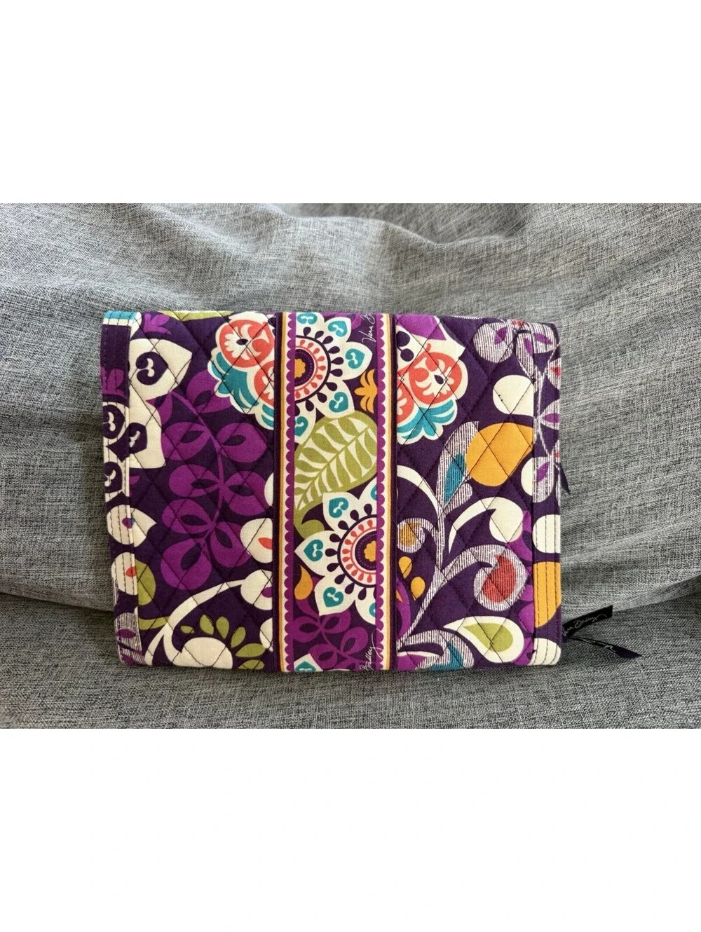 Vera Bradley Hanging Travel Organizer Plum Crazy Cosmetic Toiletry Bag